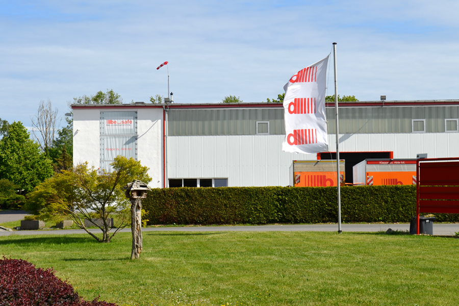 Betriebsgelände der Becker & SDR GmbH in Chemnitz